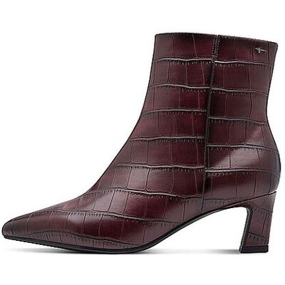 Tamaris Stiefelette dunkelrot 38 W Tamaris Stiefelette dunkelrot 38 W