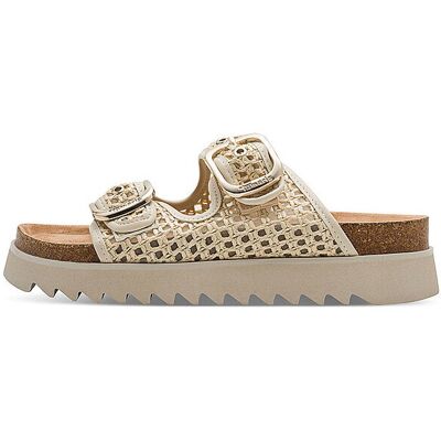 Tamaris Pantoletten beige 41 W Tamaris Pantoletten beige 41 W