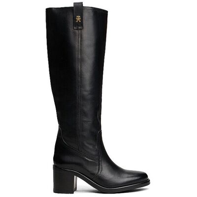 Tommy Hilfiger Lederstiefel schwarz 36 W Tommy Hilfiger Lederstiefel schwarz 36 W