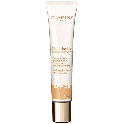 CLARINS Gesichtscreme - Skin Illusion Tinted Moisturizer SPF 25 04 40ml W CLARINS Gesichtscreme - Skin Illusion Tinted Moisturizer SPF 25 04 40ml W