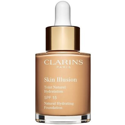Clarins Skin Illusion Hydrating Foundation SPF15 - Vanille Clarins Skin Illusion Hydrating Foundation SPF15 - Vanille