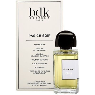BDK Pas ce Soir Eau de Parfum Natural Spray 100ml W BDK Pas ce Soir Eau de Parfum Natural Spray 100ml W