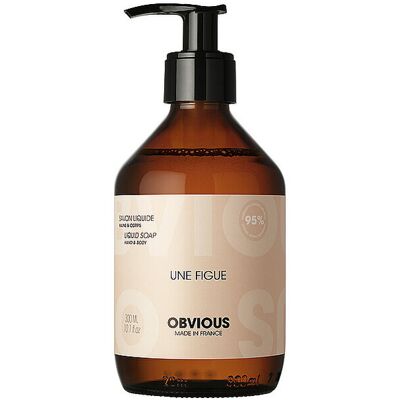 OBVIOUS Une Figue Liquid Soap Hand & Body 300ml B OBVIOUS Une Figue Liquid Soap Hand & Body 300ml B