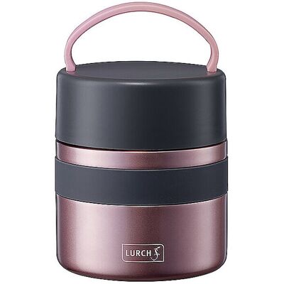 LURCH Iso-Pot 2.0 Edelstahl 0,5l Rose Metallic rosa B LURCH Iso-Pot 2.0 Edelstahl 0,5l Rose Metallic rosa B