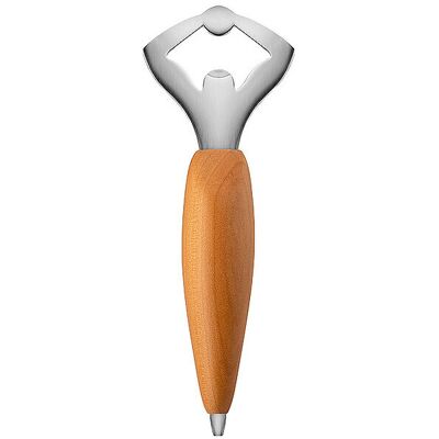 Alessi Korkenzieher Birkenholz 7cm braun B Alessi Korkenzieher Birkenholz 7cm braun B