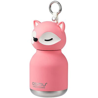 ASOBU Kinder Mini-Isolierflasche FUCHS 0,2l Koralle koralle B ASOBU Kinder Mini-Isolierflasche FUCHS 0,2l Koralle koralle B