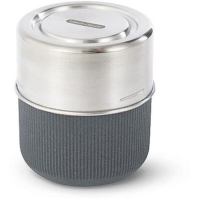 BLACK+BLUM Lunchschale - Lunchpot 450ml Schiefer/Glas grau B BLACK+BLUM Lunchschale - Lunchpot 450ml Schiefer/Glas grau B