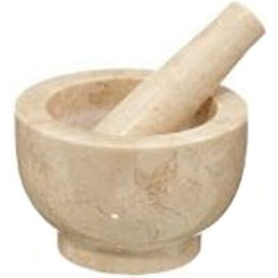 CILIO Marmormörser 9cm beige B CILIO Marmormörser 9cm beige B
