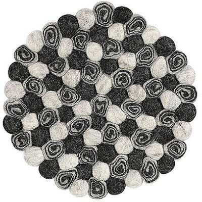 CILIO Untersetzer 21cm LANA Antracite bunt B CILIO Untersetzer 21cm LANA Antracite bunt B