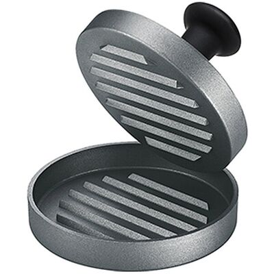 KÜCHENPROFI Hamburgerpresse CLASSIC BBQ 12cm grau B KÜCHENPROFI Hamburgerpresse CLASSIC BBQ 12cm grau B
