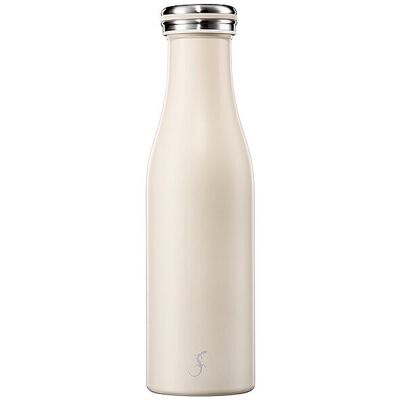 LURCH Isolierflasche Edelstahl 0,5l Ivory creme B LURCH Isolierflasche Edelstahl 0,5l Ivory creme B