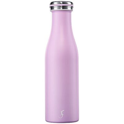 LURCH Isolierflasche Edelstahl 0,5l Flieder rosa B LURCH Isolierflasche Edelstahl 0,5l Flieder rosa B