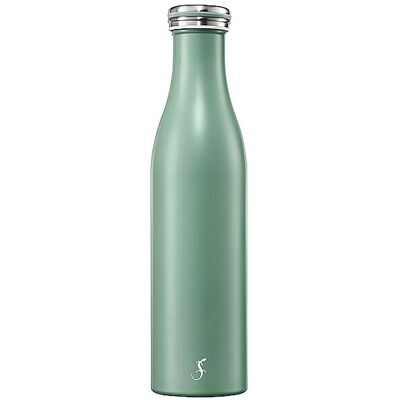 LURCH Isolierflasche aus Edelstahl 0,75 l Dark-Salvia mint B LURCH Isolierflasche aus Edelstahl 0,75 l Dark-Salvia mint B