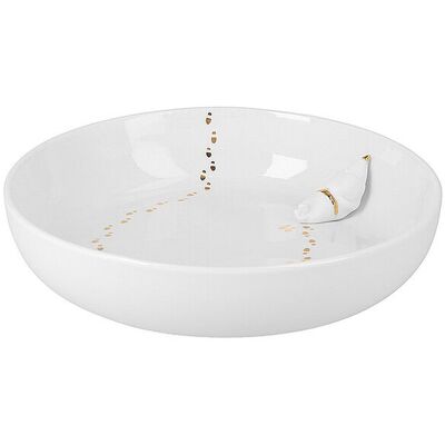 RAEDER Weihnachtsschale Santas 20cm Traumland weiss B RAEDER Weihnachtsschale Santas 20cm Traumland weiss B