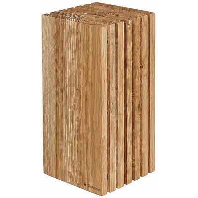 ZASSENHAUS Messerblock 13x26cm Eiche braun B ZASSENHAUS Messerblock 13x26cm Eiche braun B
