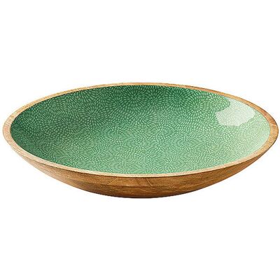 ZASSENHAUS Schale 30cm BrUSH GREEN Gruen grün B ZASSENHAUS Schale 30cm BrUSH GREEN Gruen grün B