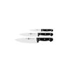 Zwilling Messer Set 3-Tlg. Twin-Chef Schwarz Schwarz Eg