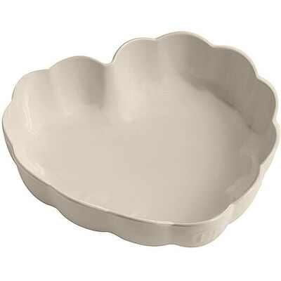 EMILE HENRY flaufform 26,5cm MADELEINE Lehm creme B EMILE HENRY flaufform 26,5cm MADELEINE Lehm creme B