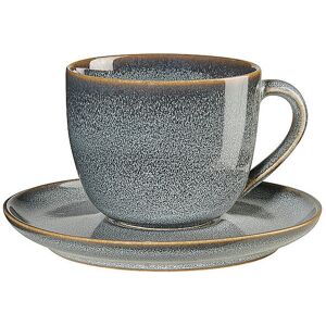 ASA SELECTION Cappuccinotasse mit Unterteller - Blau - Porzellan - 7cm ASA SELECTION Cappuccinotasse mit Unterteller - Blau - Porzellan - 7cm