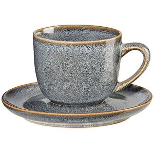 ASA SELECTION Blaue Espressotasse mit Unterteller - Tasse ASA SELECTION Blaue Espressotasse mit Unterteller - Tasse