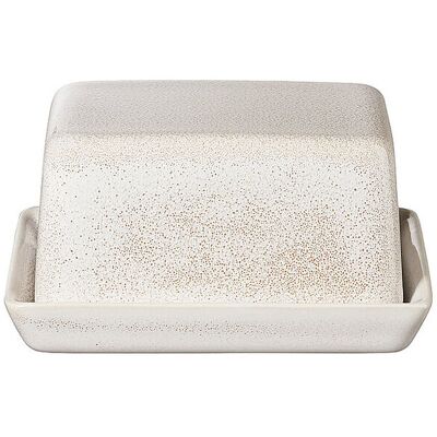 ASA SELECTION Butterdose klein 11x8,5cm Saisons Sand beige B ASA SELECTION Butterdose klein 11x8,5cm Saisons Sand beige B
