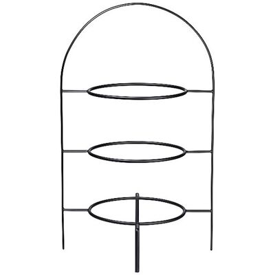 ASA SELECTION Etagere 3-stufig 27x49cm schwarz schwarz B ASA SELECTION Etagere 3-stufig 27x49cm schwarz schwarz B