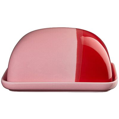 ASA SELECTION Butterdose gross JOY 15x12x7cm Strawberry Smoothie rosa B ASA SELECTION Butterdose gross JOY 15x12x7cm Strawberry Smoothie rosa B