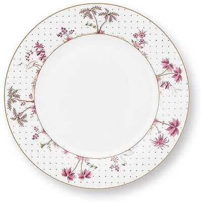 Pip Studio Jolie Dots Pink/Gold Essteller - Dinner Plate Pip Studio Jolie Dots Pink/Gold Essteller - Dinner Plate