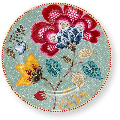 PIP STUDIO Dessertteller 17cm BLOOMING TALES Fantasy Blue hellblau B PIP STUDIO Dessertteller 17cm BLOOMING TALES Fantasy Blue hellblau B
