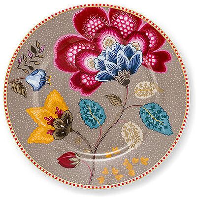 PIP STUDIO Dessertteller 17cm BLOOMING TALES Fantasy Khaki camel B PIP STUDIO Dessertteller 17cm BLOOMING TALES Fantasy Khaki camel B