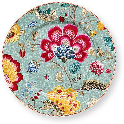 PIP STUDIO Platzteller 32cm BLOOMING TALES Fantasy Blue hellblau B PIP STUDIO Platzteller 32cm BLOOMING TALES Fantasy Blue hellblau B