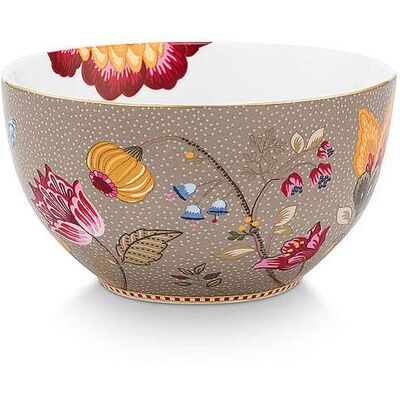 PIP STUDIO Schale 15cm BLOOMING TALES Fantasy Khaki camel B PIP STUDIO Schale 15cm BLOOMING TALES Fantasy Khaki camel B