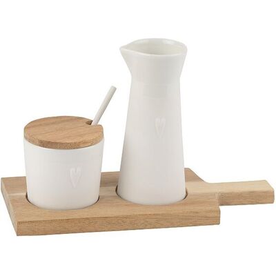 RAEDER Porzellanlöffel Kleine Freunde 17,5cm braun B RAEDER Porzellanlöffel Kleine Freunde 17,5cm braun B