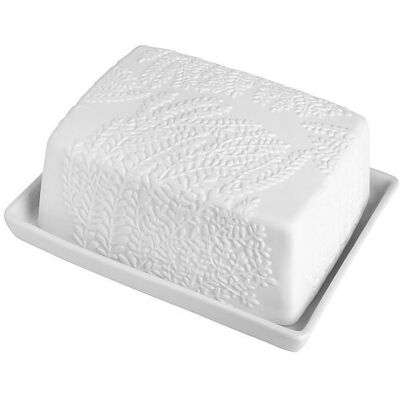 Rä der - Farnblatt - 14x5x11 cm - Butter dish Rä der - Farnblatt - 14x5x11 cm - Butter dish