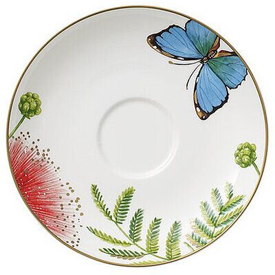 Villeroy & Boch SIGNATURE Untertasse 15cm AMAZONIA bunt B Villeroy & Boch SIGNATURE Untertasse 15cm AMAZONIA bunt B