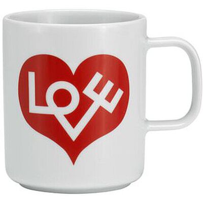 Vitra Love Heart Kaffeetasse - Keramik, Rot, Designer Vitra Love Heart Kaffeetasse - Keramik, Rot, Designer