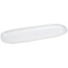 Raeder Servierplatte Guten Appetit 40x10x2,3cm Weiss Eg