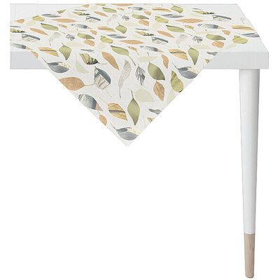 Apelt Mitteldecke 85x85 SEASON Weiss/Blätter weiss B Apelt Mitteldecke 85x85 SEASON Weiss/Blätter weiss B