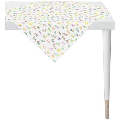 Apelt Mitteldecke SEASON 88x88cm Weiss/Hasen weiss B Apelt Mitteldecke SEASON 88x88cm Weiss/Hasen weiss B