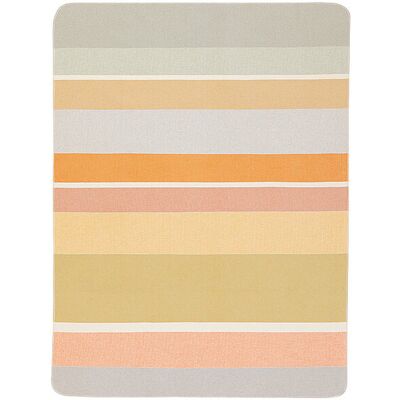 BIEDERLACK Wohndecke - Plaid 150x200cm STRIPES OASIS Orange orange B BIEDERLACK Wohndecke - Plaid 150x200cm STRIPES OASIS Orange orange B