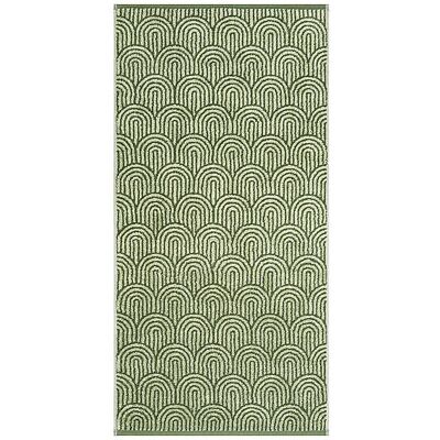 CAWÖ Duschtuch 70x140cm MAISON Field dunkelgrün B CAWÖ Duschtuch 70x140cm MAISON Field dunkelgrün B