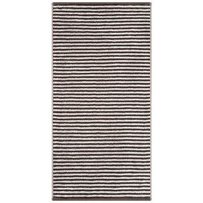 CAWÖ Duschtuch 70x140cm CLUB STRIPES Pepper braun B CAWÖ Duschtuch 70x140cm CLUB STRIPES Pepper braun B