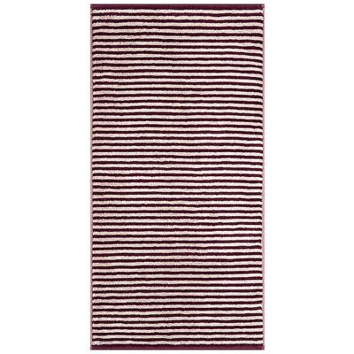 CAWÖ Duschtuch 70x140cm CLUB STRIPES Burgund beere B CAWÖ Duschtuch 70x140cm CLUB STRIPES Burgund beere B