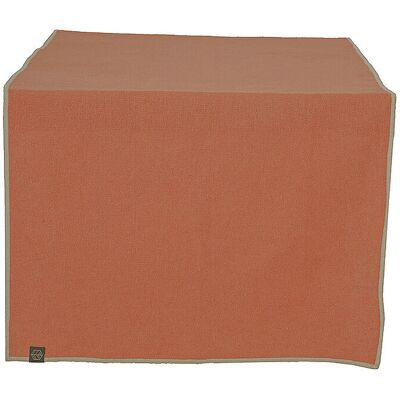 HAOMY Tischläufer CORTE 48x160cm Terre Brulee orange B HAOMY Tischläufer CORTE 48x160cm Terre Brulee orange B