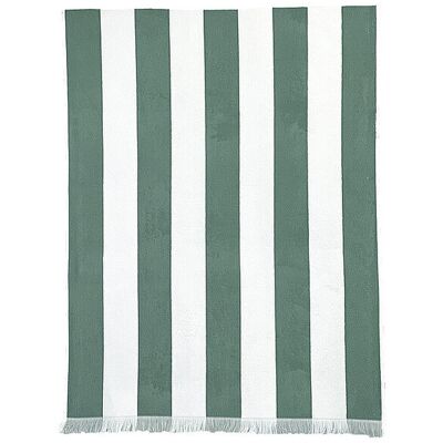 HAOMY Strandtuch 90x170cm Porto gestreift mint B HAOMY Strandtuch 90x170cm Porto gestreift mint B