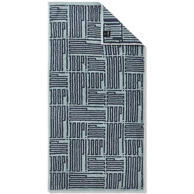 JOOP Handtuch 50x100cm BARS ALLOVER Aqua mint B JOOP Handtuch 50x100cm BARS ALLOVER Aqua mint B