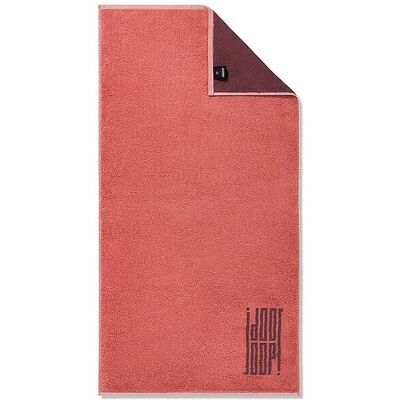 JOOP Handtuch 50x100cm BARS DOUBLEFACE Siena rot B JOOP Handtuch 50x100cm BARS DOUBLEFACE Siena rot B
