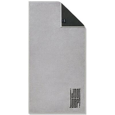 JOOP Handtuch 50x100cm BARS DOUBLEFACE Platin hellgrau B JOOP Handtuch 50x100cm BARS DOUBLEFACE Platin hellgrau B