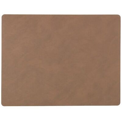 LINDDNA Tischset 35x45 cm Braun Quadrat - Esstischdecke LINDDNA Tischset 35x45 cm Braun Quadrat - Esstischdecke