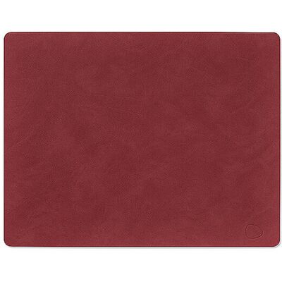 LIND DNA Tischset SQUARE 35x45cm Nupo Eckig Red rot B LIND DNA Tischset SQUARE 35x45cm Nupo Eckig Red rot B